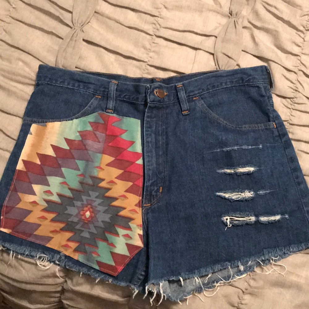 Vintage jean shorts